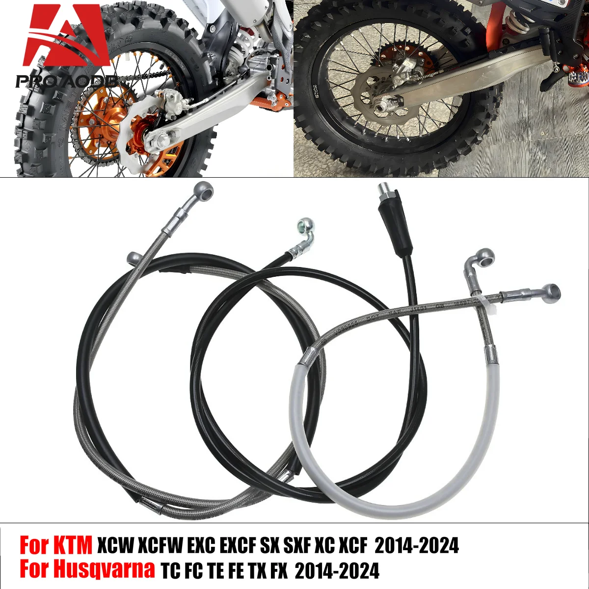 Durable Motorcycle Front Rear Brake Oil Hose For KTM SX XC SXF XCF EXC EXCF 125-530 For Husqvarna TC TX TE FC FX FE 125-501