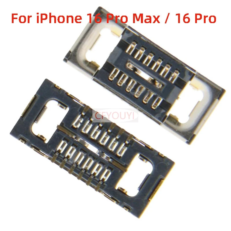 1-10pcs For iPhone 16 Pro Max / 16 Pro 12 Pin Signal FPC Connector On Motherboard