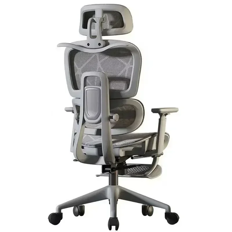 Silla de Juego Ergonómica con Reposacabezas 3D, Silla de Oficina Reclinable, Silla de Masaje Relajante, Silla de Escritorio
