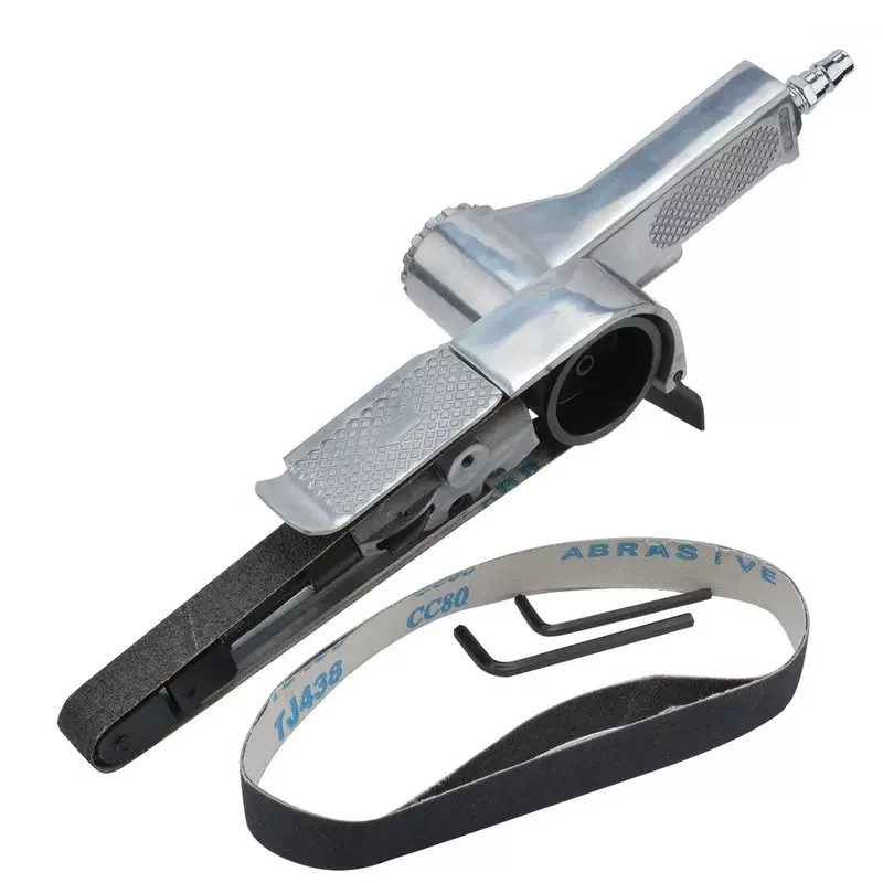 Bodun Large Pneumatic Belt Sander, Belt Sanding Machine, Belt Sander 20*520mm, Polishing Machine Bd-0080