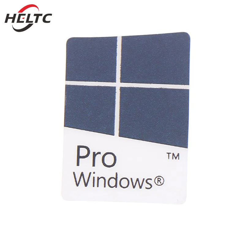 10pcs Blue Notebook Desktop Computer Windows10 Sticker WIN10 PRO Label