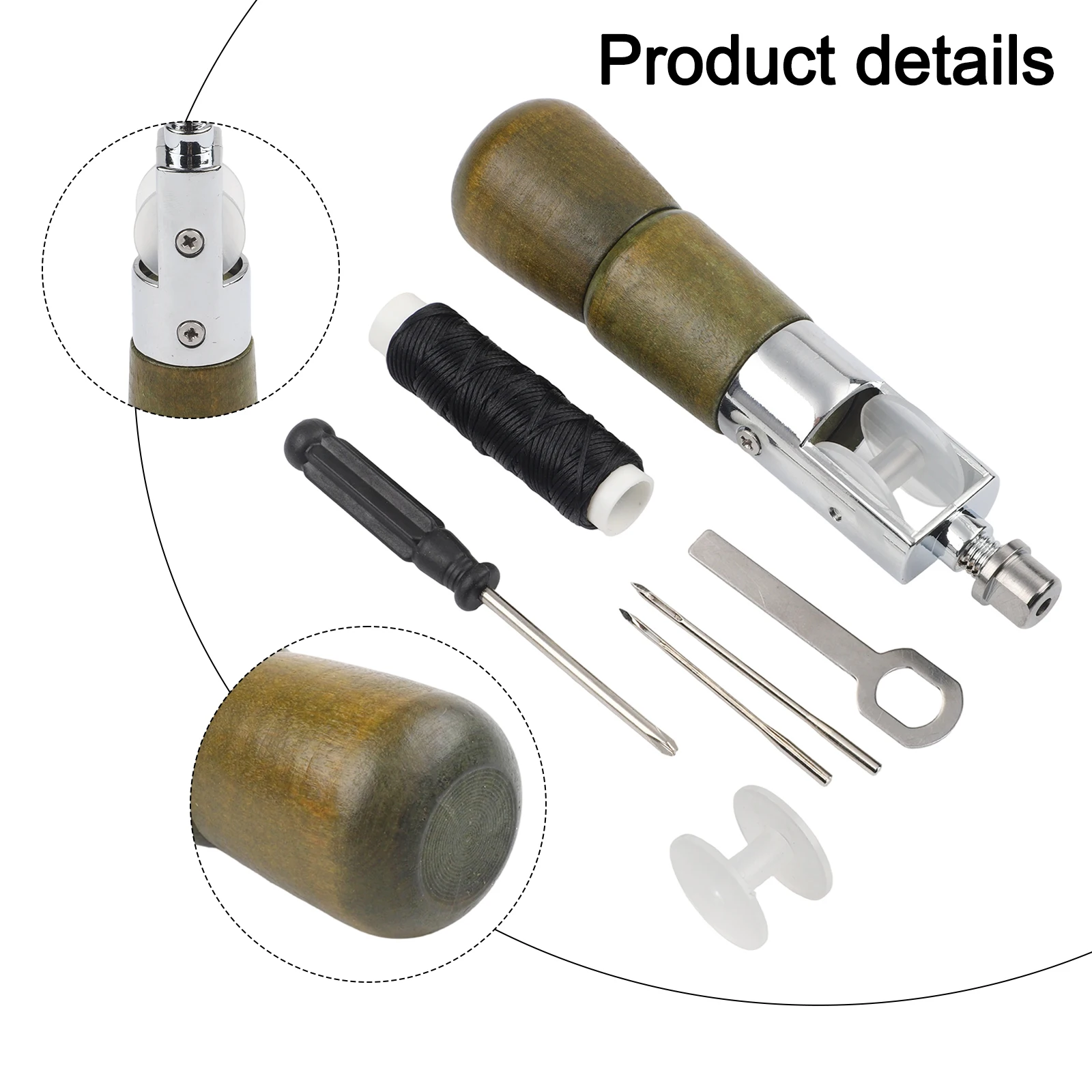 

Набор для самостоятельной гравировки кожи и ручного шитья: портативный, удобный, точный и эффективный.