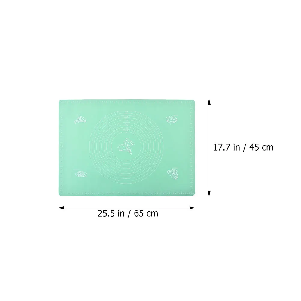 

Silicone Kneading Mat Smooth Reusable Non-Slip Dough Rolling Pad For Kitchen Baking Pastry Home Use Countertop Dough Mat