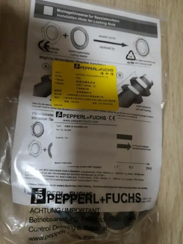 1PC NEW PEPPERL+FUCHS NBB15-30GM60-A2 PROXIMITY SENSOR