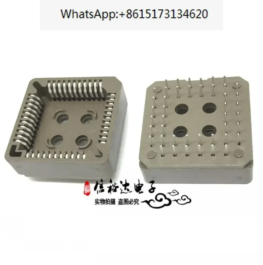 20 pieces Mill-Max Imported PLCC44 Base IC Aging Slot Sockets 940-44-044-24-000000