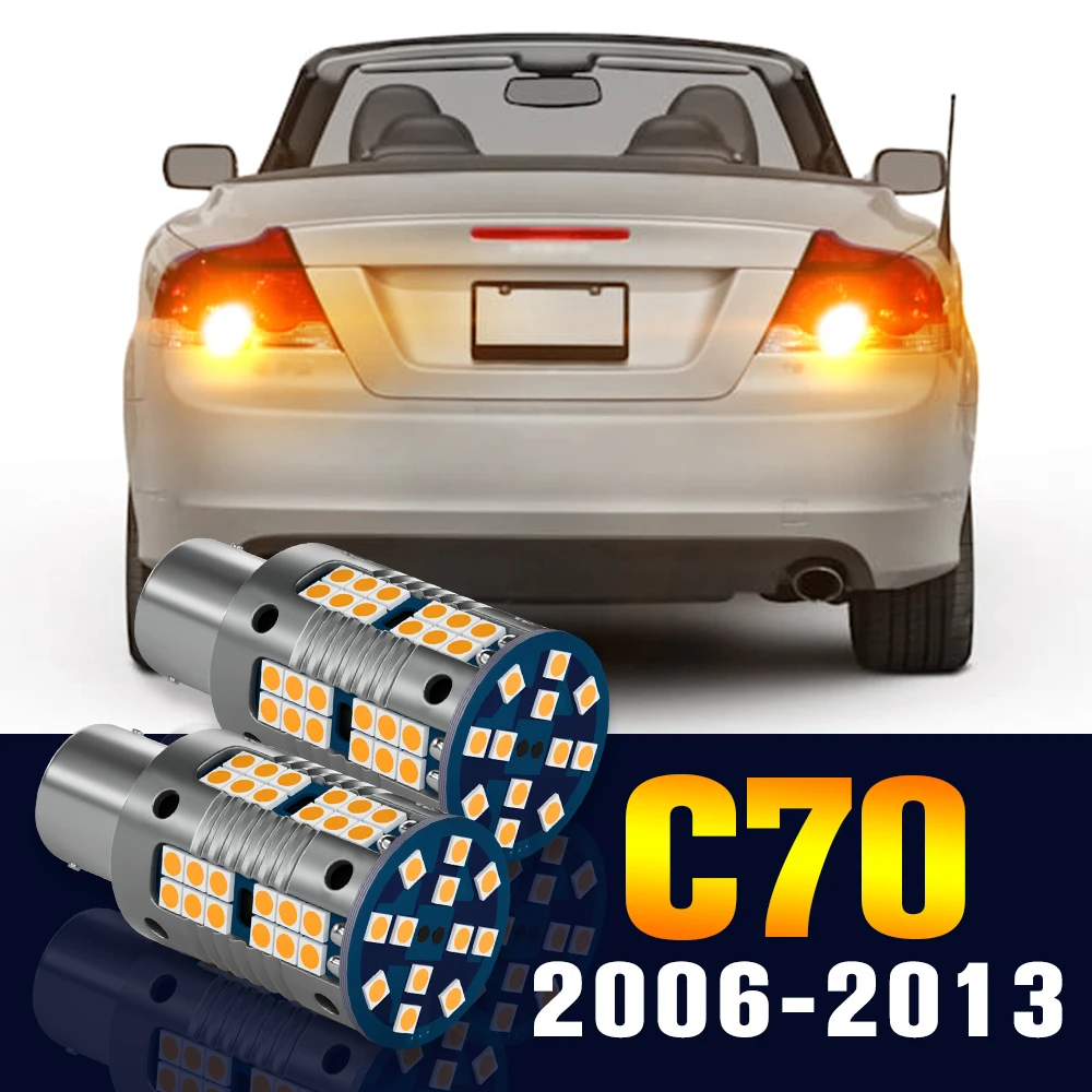 

2pcs LED Rear Turn Signal Light Bulb Turning Lamp For Volvo C70 2 2006-2013 2007 2008 2009 2010 2011 2012 Accessories