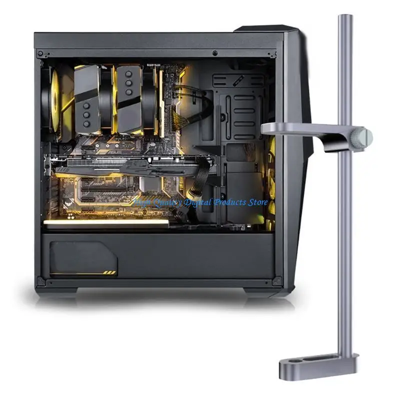 

U2JE GPU Support Bracket Durable Chassis Fan Position Graphics Card Stand Holder