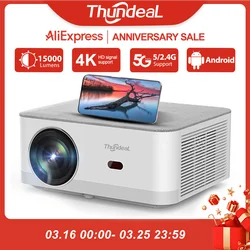 ThundeaL TD92Pro Full HD 1080P 2K 4K Projector TD92 Pro WIFI Android Beam Projector Home Theater Game Movie Video Player Beamer