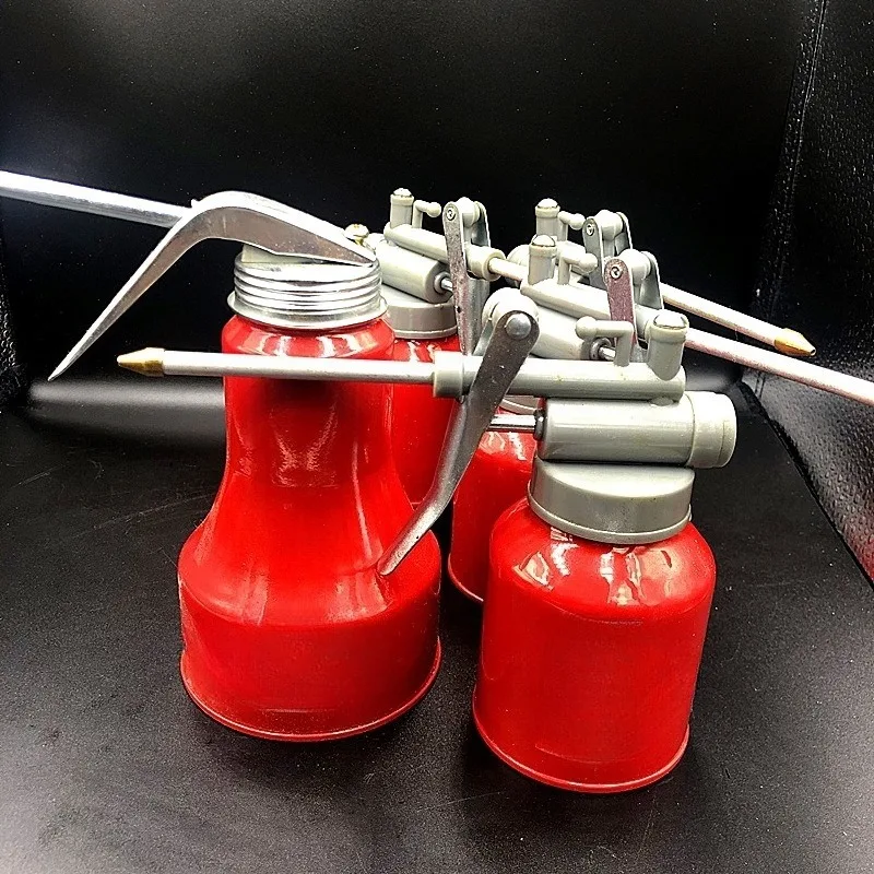 High pressure aluminum cover machine oil pot 250ml household oil pot 350ml machine oil gun, hardware tools