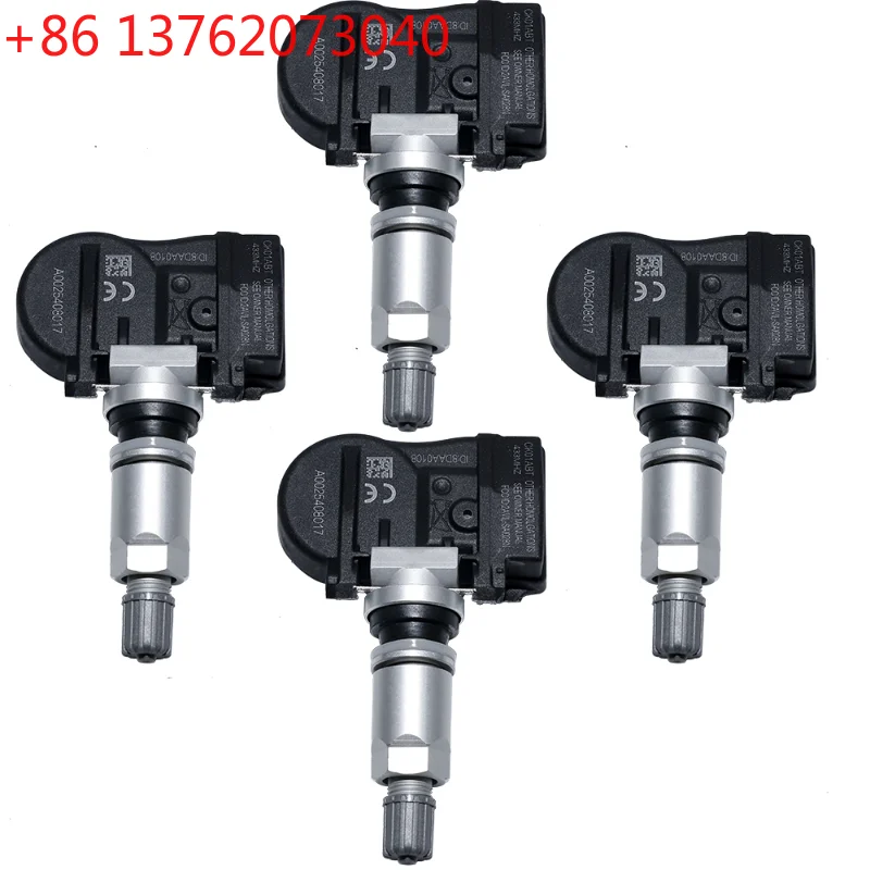 4PCS A0025408017 TPMS Sensor Tire Pressure Monitor System For Mercedes-Benz CL SLR CLS GL M R Class W221 W251 433mhz