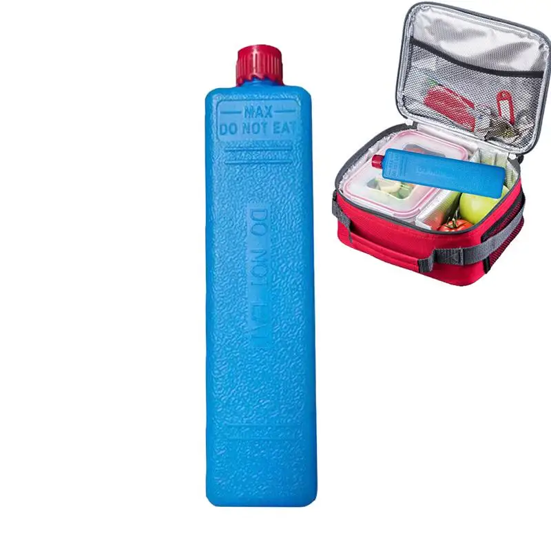 Reusable Ice Packs for Cooler Summer Cooling Ice Blocks Refreezable Cooling Block Portable Freezer Ice Pack Cooler Accessories