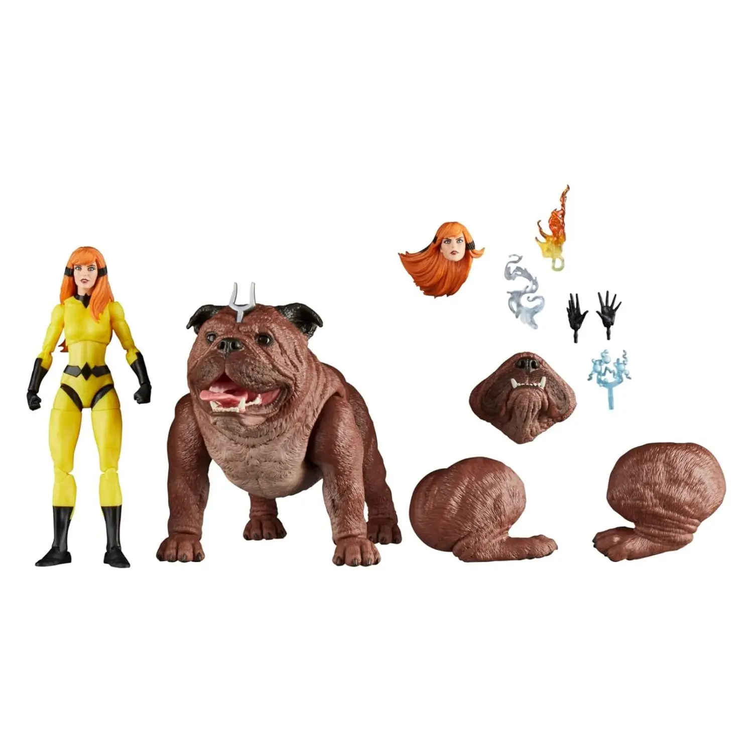 Marvel Legends Inhumans Crystal Lockjaw Deluxe Exclusive 6" Action Figure