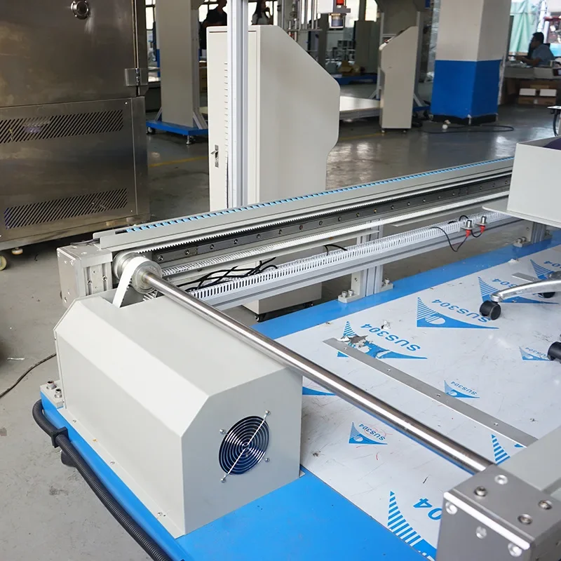 Office chair caster wear tester, rotating chair caster fatigue testing device