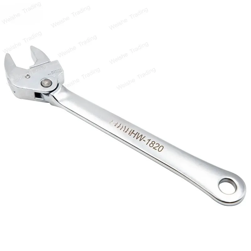 

Быстросъемный самоблокирующийся ключ HSD с метрическими и дюймовыми размерами, саморегулирующийся, с трещоткой, прочный, разводной ключ