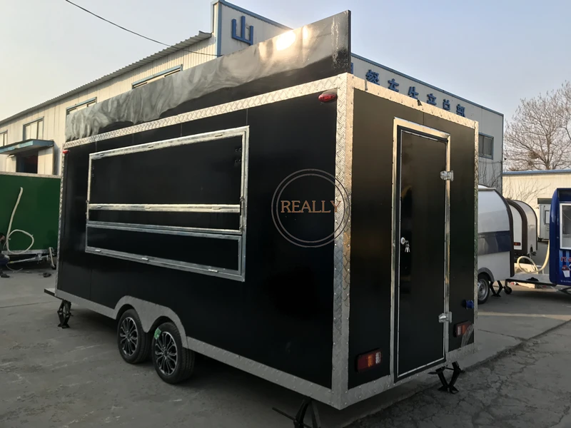 Caminhão móvel de smoothie, caminhão de comida, trailer móvel para churrasco, trailer de venda de sorvete para venda