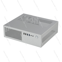 A10 Mini Horizontal & Vertical MATX 2424 Motherboard, Small 1U Power Supply, 7.3L HTPC Computer Case