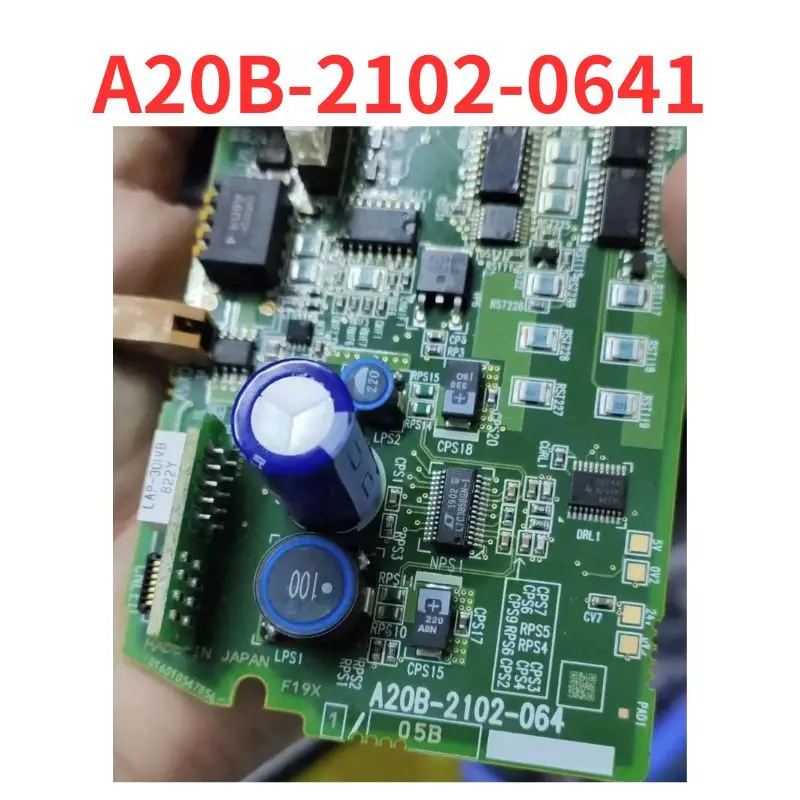 second-hand      Servo driver side panel    A20B-2102-0641, function well   Tested well and shipped quickly