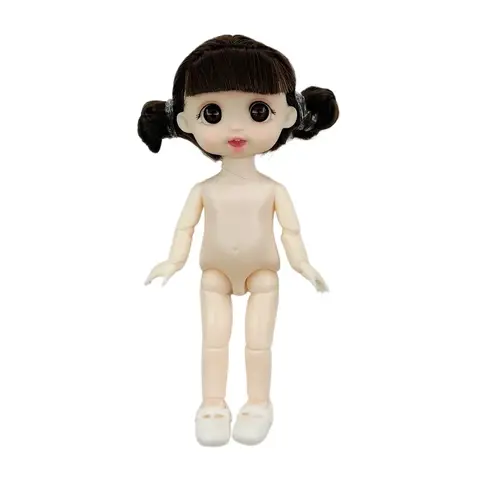 16cm 1/8 3D Simulation Eyes  BJD 13 Movable Joints DIY Dressing Doll Playing Girl Toy