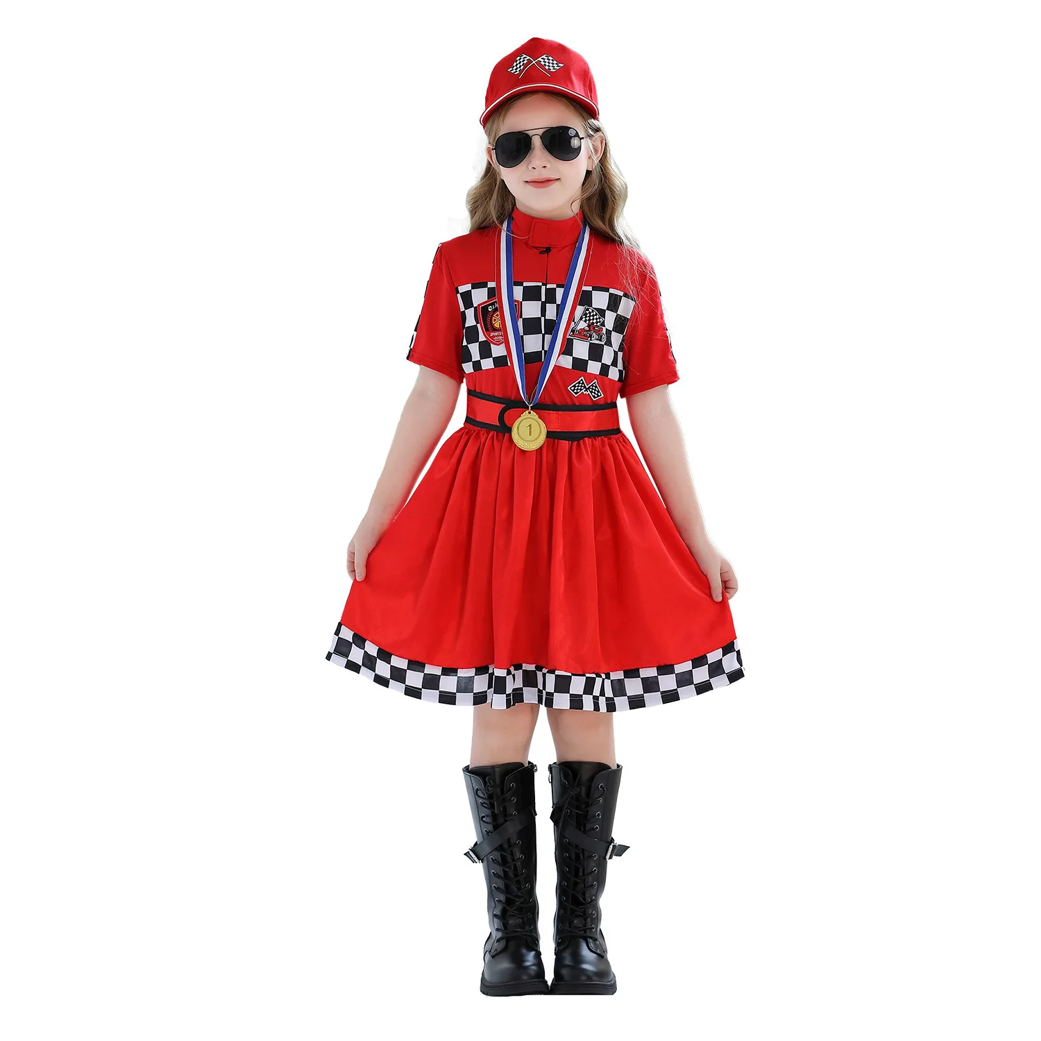 halloween-costumes-kids-racing-cheerleading-costumes-carnival-costumes