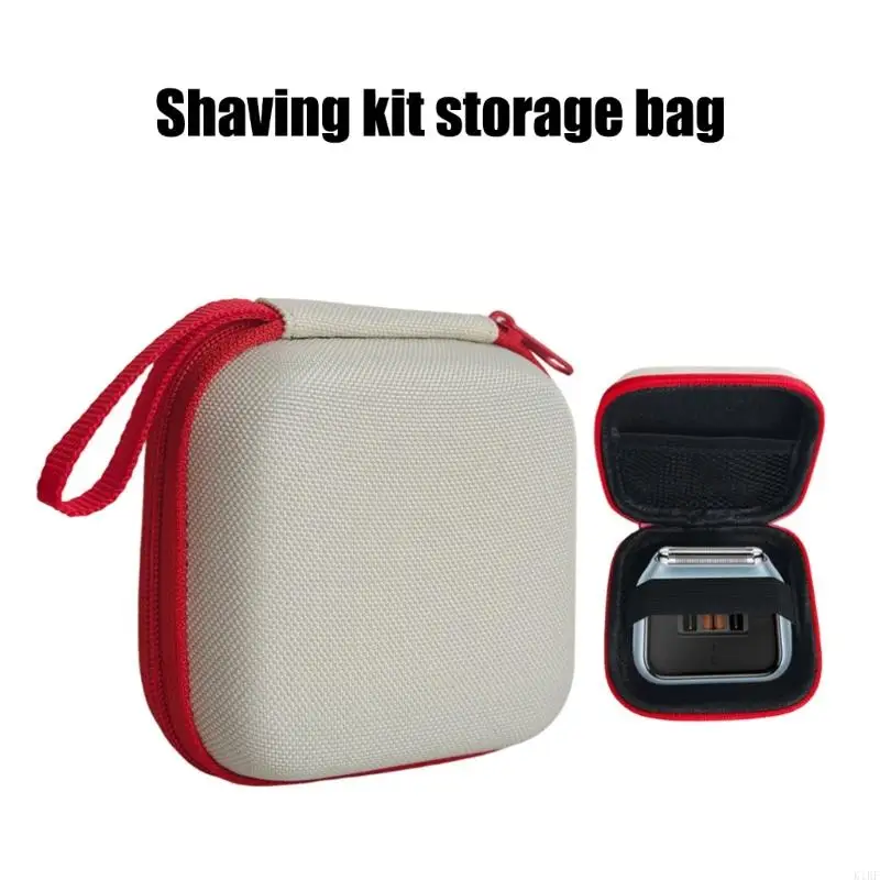

Protective Case Portable for Shaver Carrying Case Storage Box With Inner Pocket Scratchproof Box Hard Case K1KF