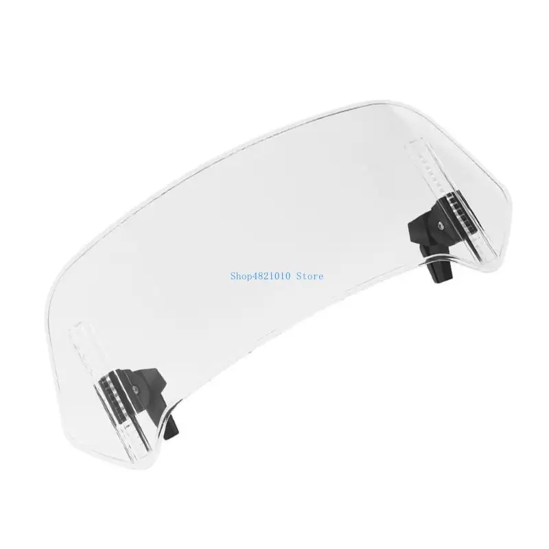 

T3LF Adjustable Spoiler Windshield Extension Clamp On Deflector Simple Installs