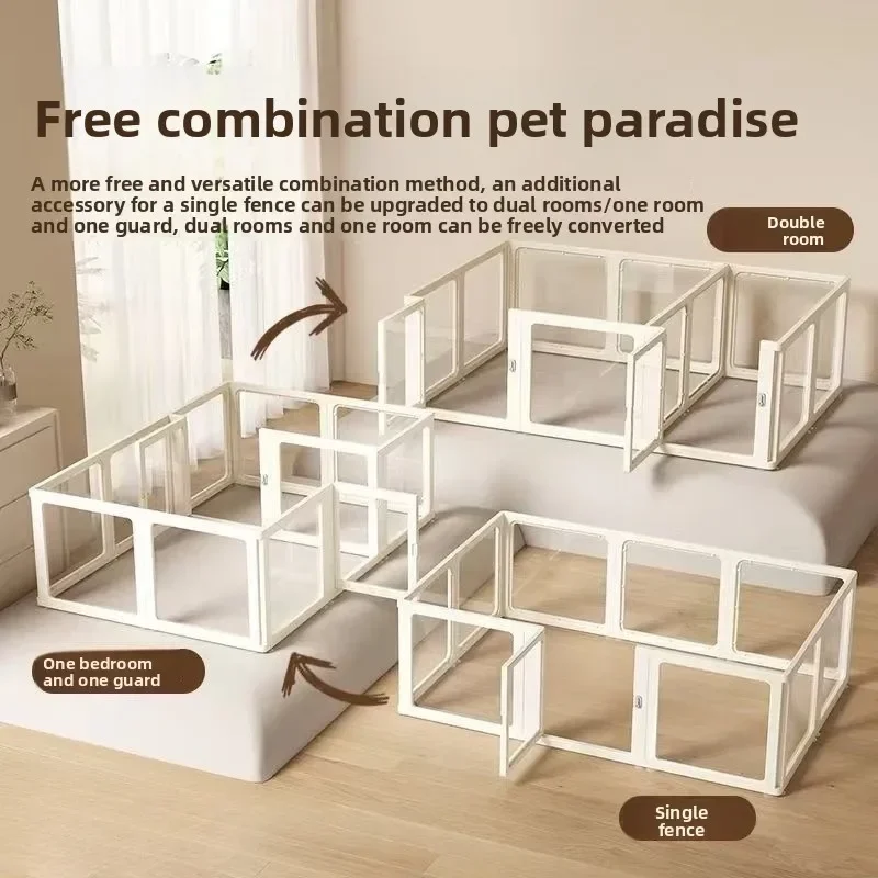 Pet fence, dog fence, indoor rabbit, Bichon miniature dog, isolation cage dog enclosure