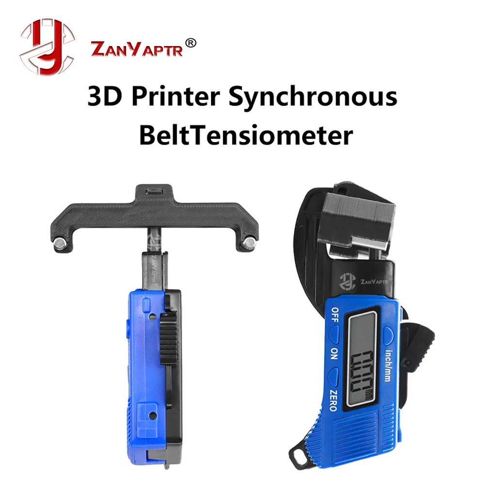 2GT Timing Belt Tensiometer GT2 Synchronous Opening Rubber Belt Tension Gauge Tester Tightness Detection 3D Printer Parts