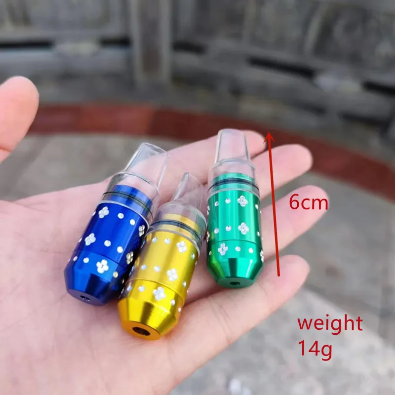 New  Mini Smoke Metal Nipple Tube Creative Smoking Tube  Filter Tobacco Tube Portable  Smoke Narguile Mouth