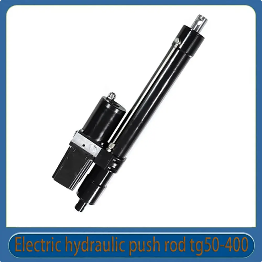 Electric Hydraulic Push Rod Self-unloading Device Container Door Lifting Platform Micro Ac 220v Electric Push Rod Tg50-400