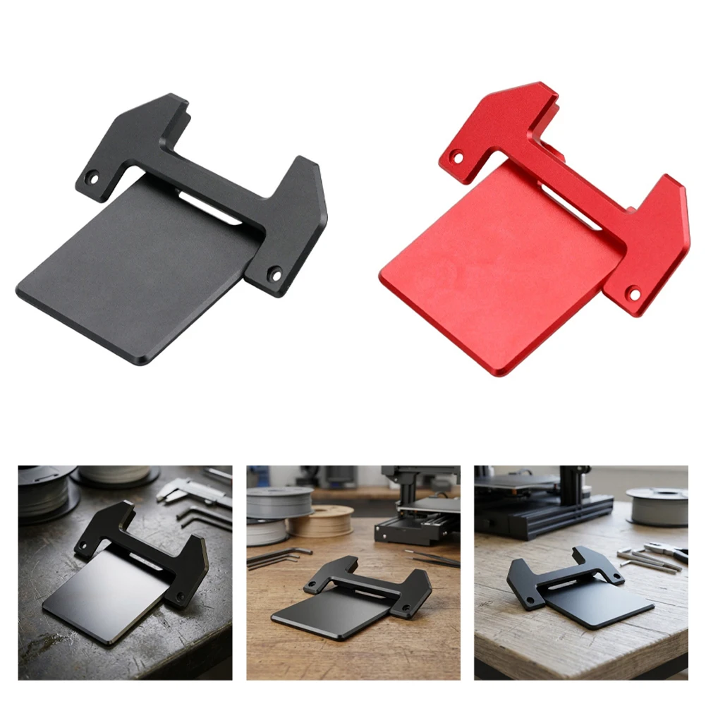 For BambuLab For P1S For P1P For X1C For X1E Filament Cleaning Nozzle Baffle Aluminum Wiper Plate 70x67x44.5mm