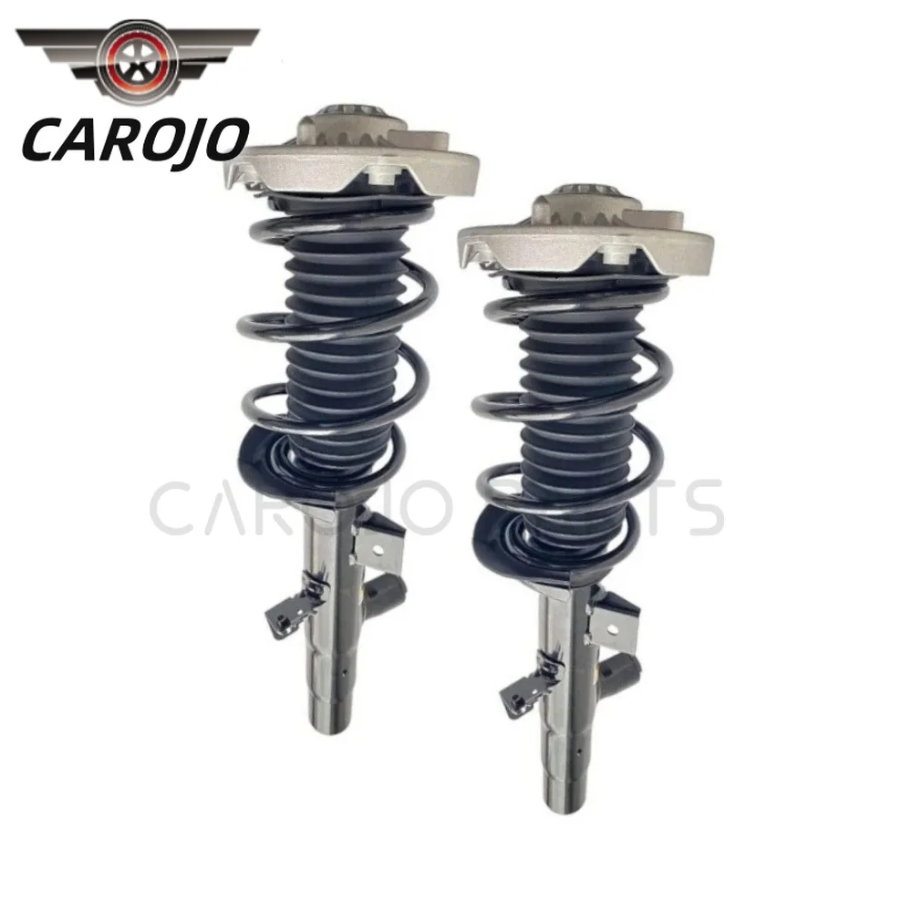 2PCS Front Shock Absorber  For BMW 3 4 Series BMW F30 F22 Front left+Right Spring Shock absorber Assembly W/EDC 37116793865