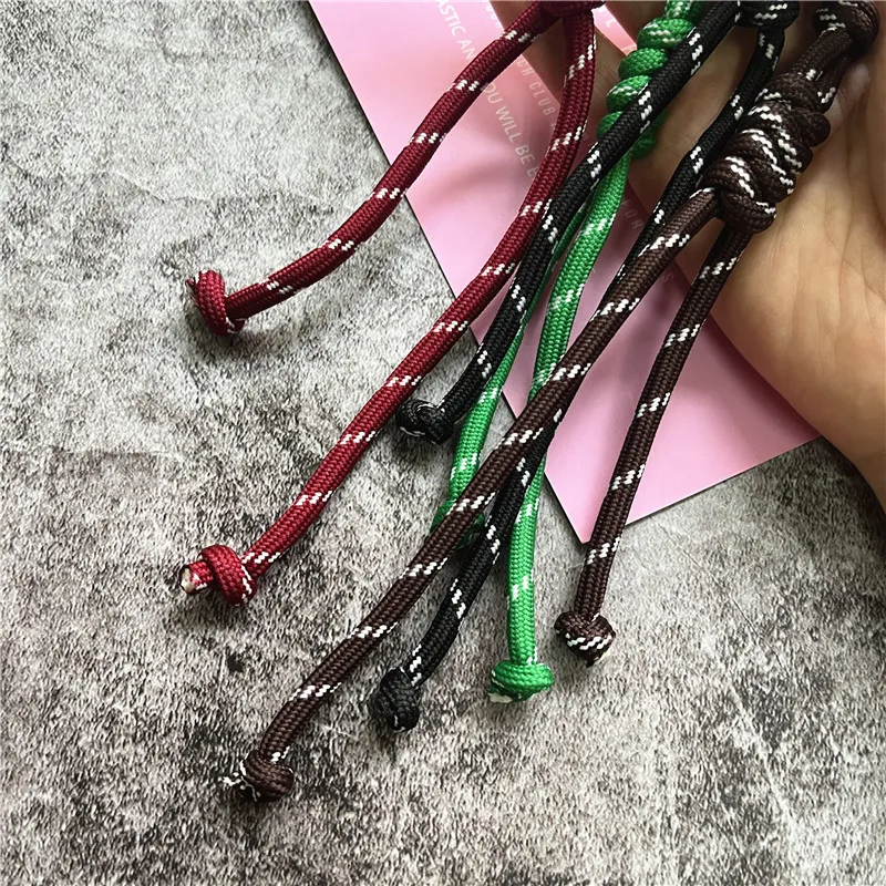 Key Holder Braided Keychains for Car DIY Key Chains Luxury Gifts for Boyfriend Exquisite Bag Charm Decorate Luxury Keyring