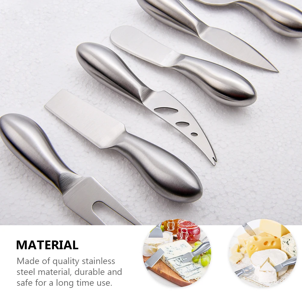 

1Set Stainless Steel Cheese Cutter Kit Household Butter Bread Cutter Kitchen Slicer Tool Kitchen Supplies