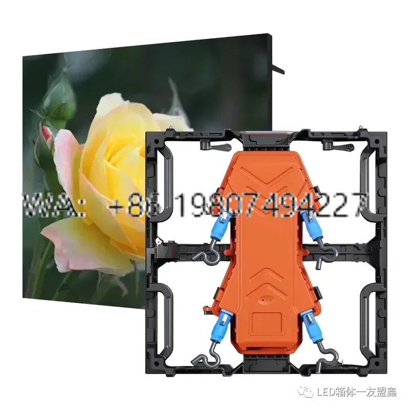 for High Definition Led Video Display Rental Seven Segment P3.91 Pixel Indoor Led Light Display Cabinet Screen