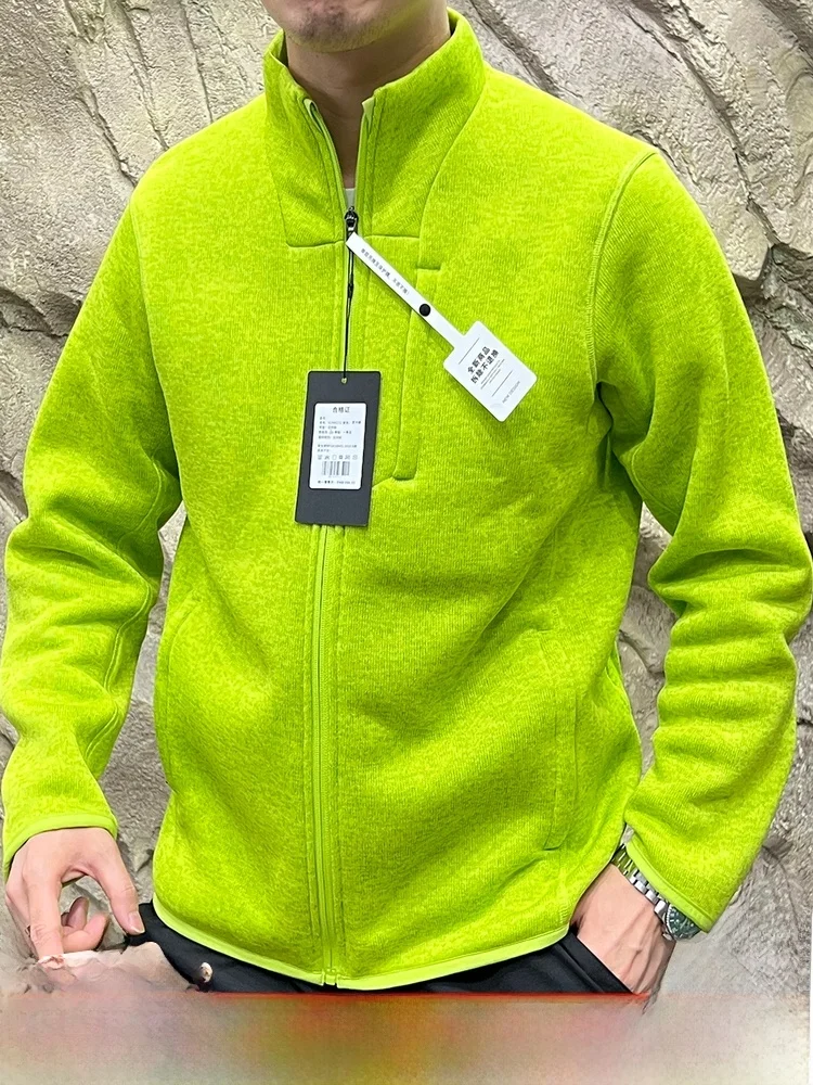 

Thiened Fce Stand Collar Men's Jaet 3D Tailoring Autumn Winter Outerwear SJ Series Winter Warm Polyester Fiber Zipper ...