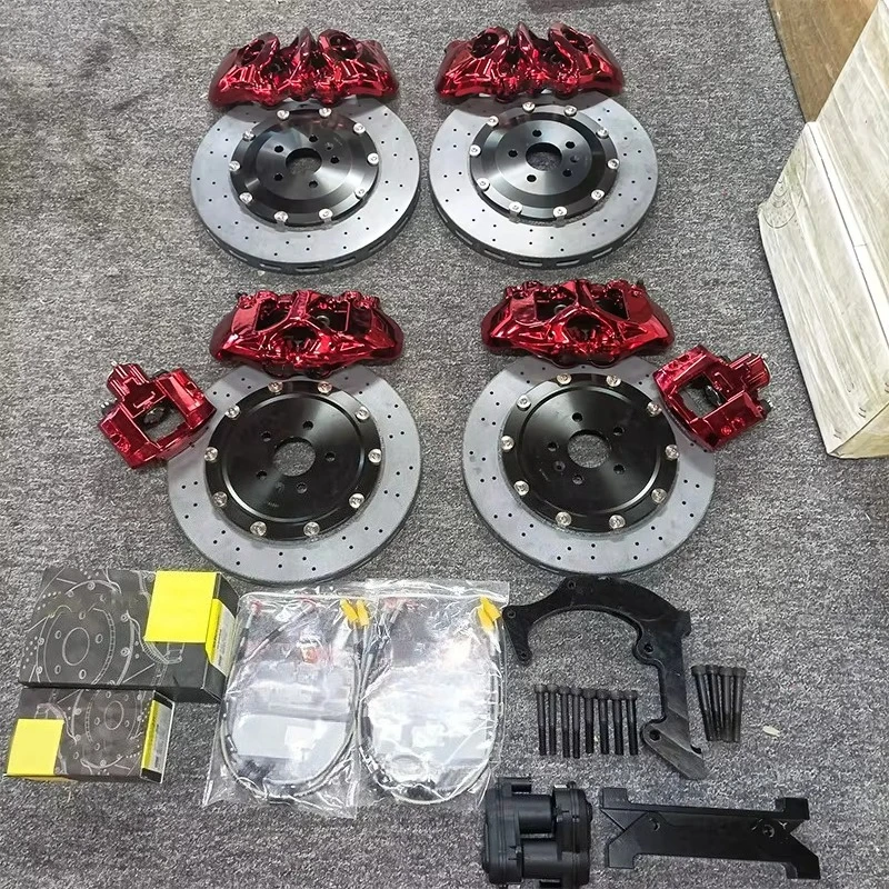 Carbon Ceramic Discs Front BM6 Rear BM4 Car Brake Caliper Kit for Ferrari California for Bentley Continental for Porsche MACAN