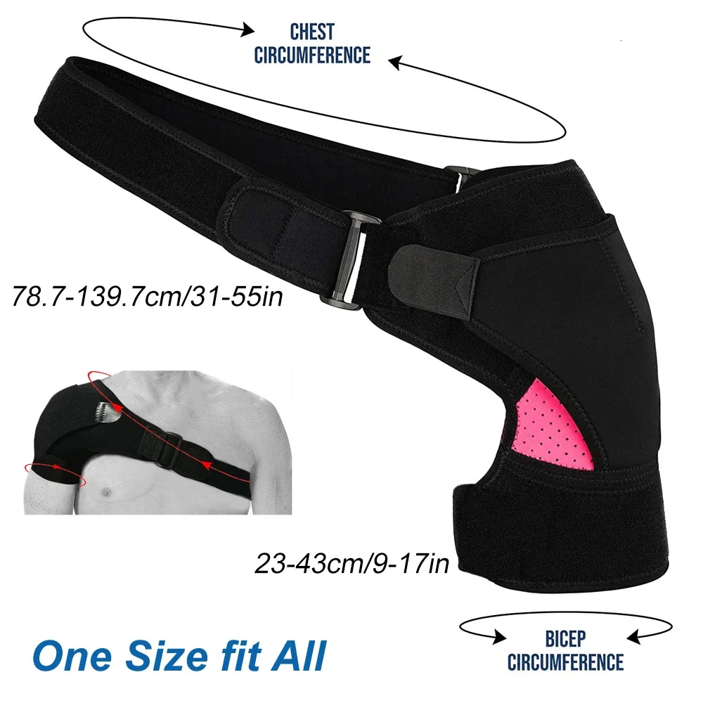 Shoulder Brace for Men Women, Shoulder Pain Relief for Torn Rotator Cuff, for Shoulder Stability & Recovery, Fits Left Right Arm