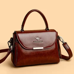 Luxury Women's Handbags Ladies Fashion Shoulder Crossbody Bag High Quality Leather Commuter Top-Handle Bags Casual Messenger Sac