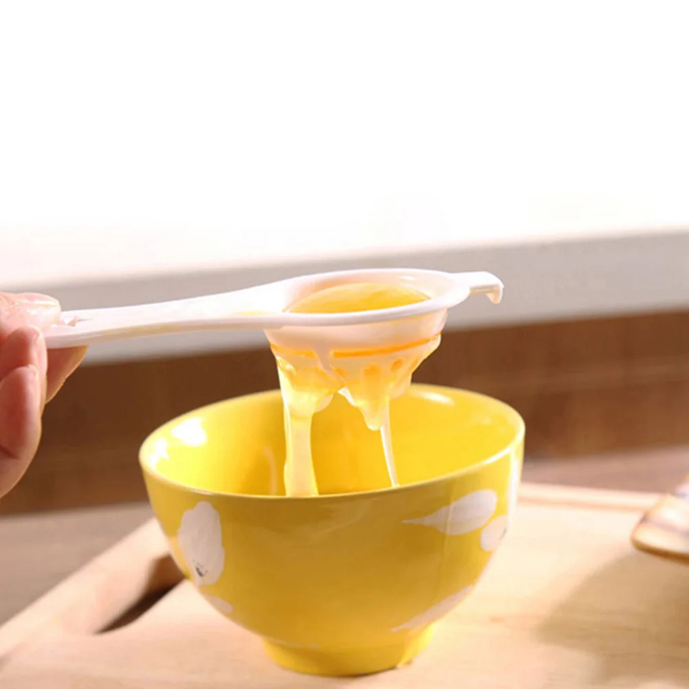 

2 Pcs Egg Opener Separator Shell Cutter Stainless Steel Kitchen Gadget White Yolk Divider Eggshell Topper