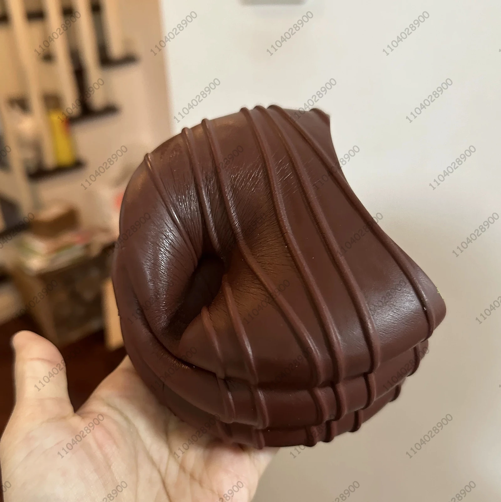 Grote Chocoladetaart Langzaam Stijgende Squishy Giant Matcha Cake Pie Gebak Fidget Speelgoed Knijp Speelgoed Stress Release Hand Relax Speelgoed Cadeau