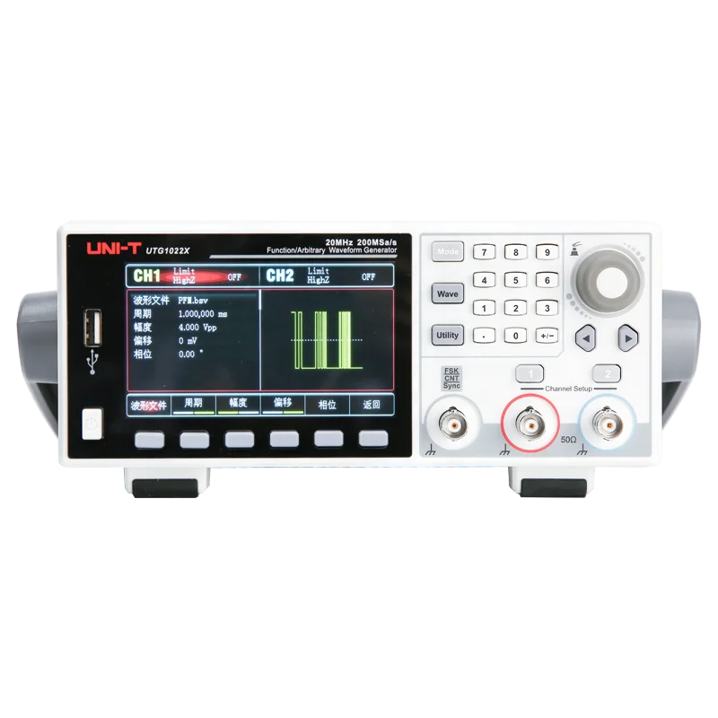 

UTG1022X Professional Frequency Meter Multifunctional Arbitrary Waveform Signal Generator UTG1042X UTG1022X-PA UTG1062X