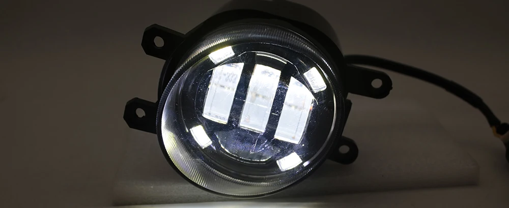 Led Fog Lamp Car Driving Light Angel Eye Aperture DRL PTF 15Wx2 12V for Lexus IS XE30 Is250 Is300h Is350 Is200t 2014 2015 2016 detail image 25