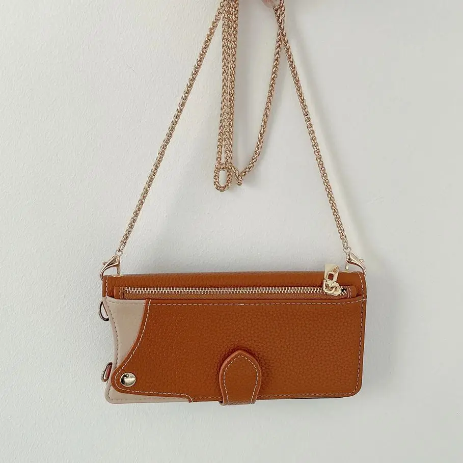 

Роскошная кожаная сумка через плечо, чехол для VIVO X200 Pro Mini X100 Pro X100S, многофункциональный кошелек на молнии, Магнитная флип-книга