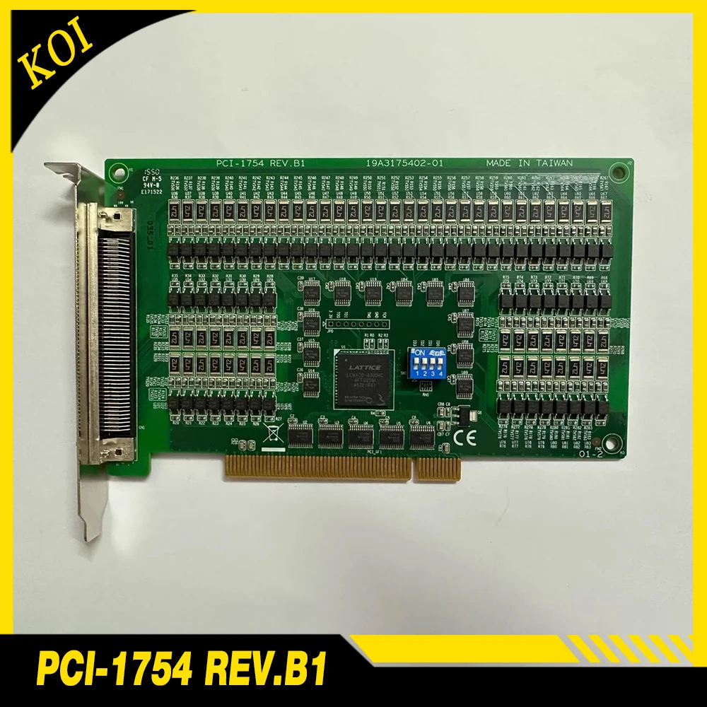 For Advantech PCI-1754 REV.B1 Digital Card 64 channel Digital Input/Output Card