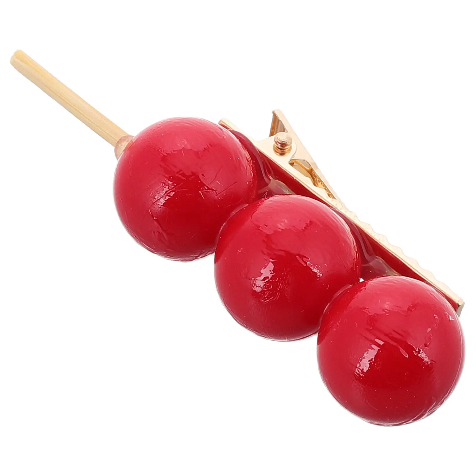 Hulu Hair Clips Realistic Candy Design Creative Funny Hair Accessories for Women and Mini Dessert Themed Barrettes