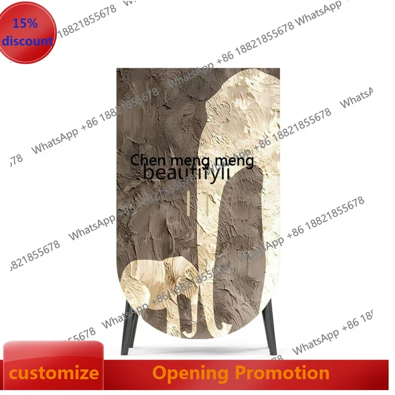 

new style Modern Minimalist Double-Door Bedroom Solid Wood Wardrobe Living Room Sideboard Cabinet Storage Cabinet ss 7304