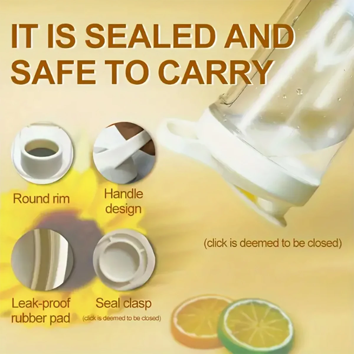 Tasse à shake rechargeable USB - Tasse à mélanger portable adaptée aux enfants, utilisée pour les milkshakes, les boissons protéinées et les boissons.