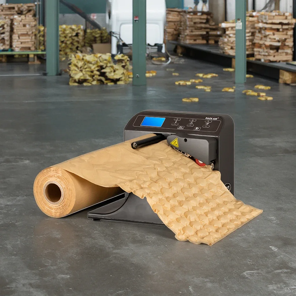 Protective Packaging Manufacturer Inflatable Air Bubble Cushion Machine