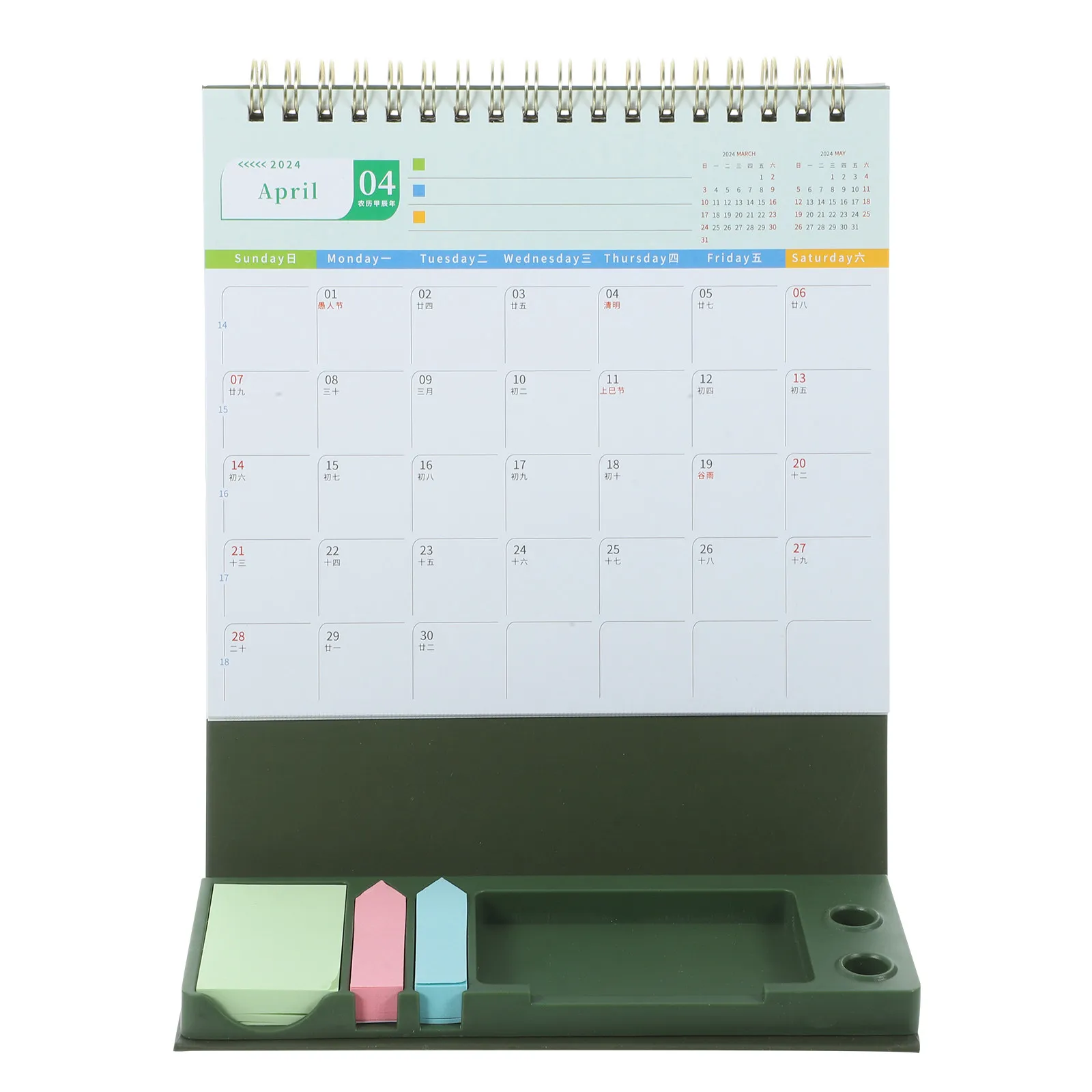 

Daily Desk Calendar Creative Calendars Desktop Decor Date Display Aesthetic Decorations
