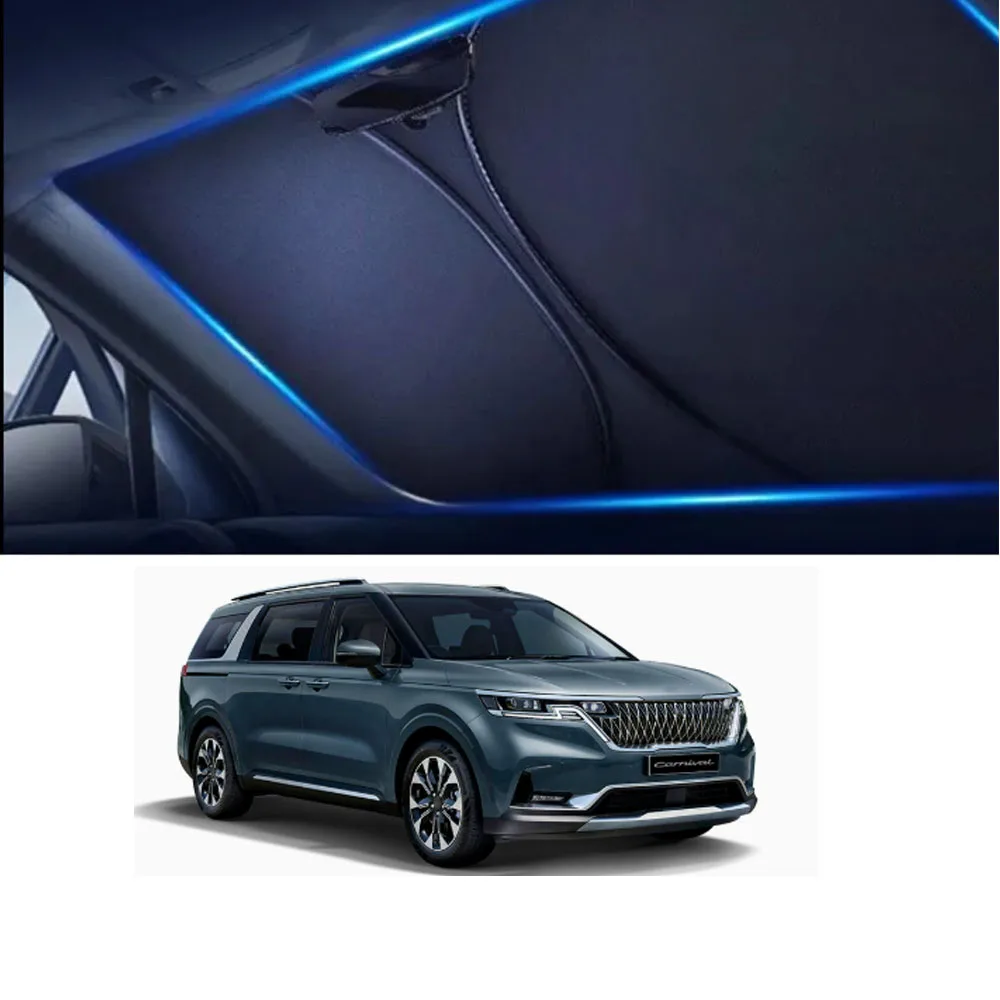 

For KIA Carnival 2021-2024 Sunshades UV Protection Curtain Sun Shade Visor Front Windshield Protector Car Accessories